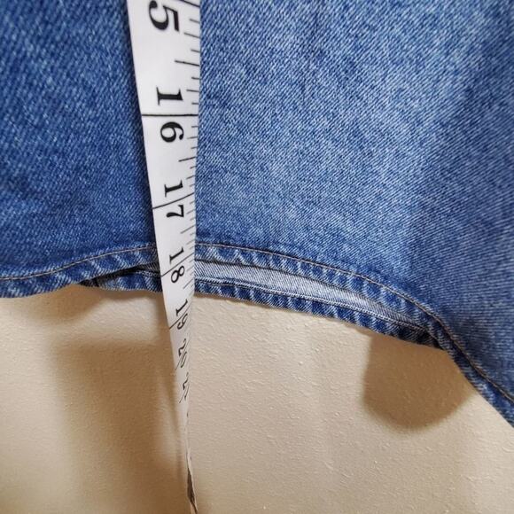 ASOS vintage denim Medium Wash skirt Plus Size UK 22 US 18 - Picture 4 of 6